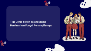 Tiga Jenis Tokoh dalam Drama Berdasarkan Fungsi Penampilannya